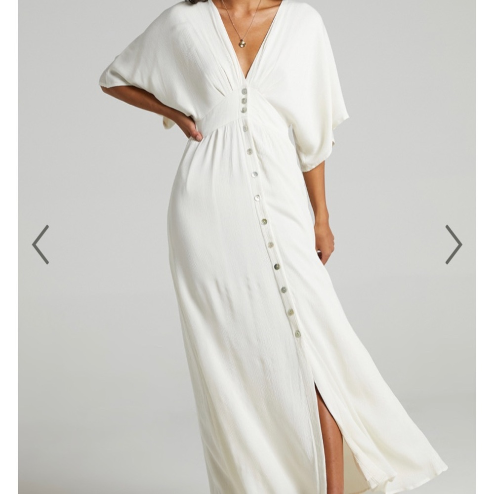 Showpo Off White Dress